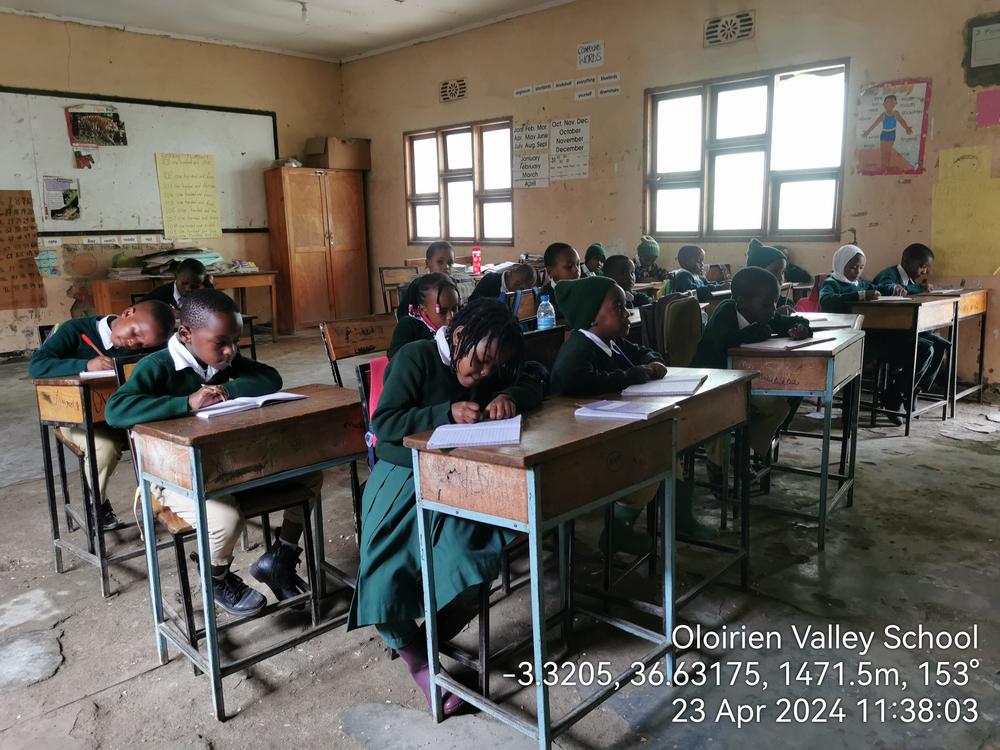 Oloirien Valley School needs your support to maintane our classes facilities